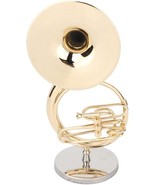 Miniature Musical Replica Decoration, Sousaphone Model Ornament, Metal M... - $41.95