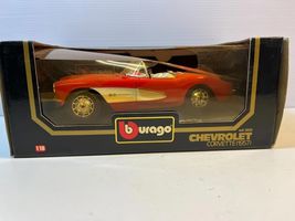 1957 Chevy Corvette Diecast Model in 1/18 Scale by Bburago - $19.80
