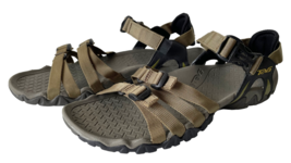 Teva Light Olive Nylon Double Strap Sport Sandal 6520 - Men&#39;s Size 11 - £44.52 GBP