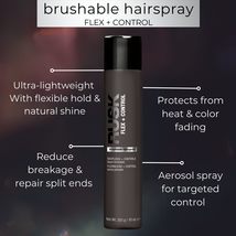 Rusk Brushable Hairspray Flex + Control, 10 Oz image 3