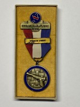 1961, Usarpac, U.S. Army Pacific, Marksmanship, Timed Fire, Medal, Blackinton - £11.67 GBP
