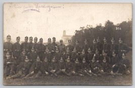 RPPC German Sharp Shooters WW1 Era Military Real Photo Postcard M26 - £15.94 GBP