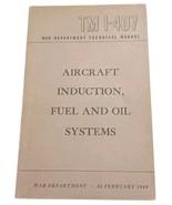 WWII War Department Aircraft Induction Fuel Oil TM 1-407 1944 - £7.36 GBP