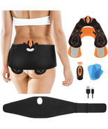 Hips Trainer, ABS Stimulator Electronic Muscle Toner, Smart Wearable But... - £47.65 GBP