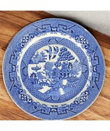 Antique W. Ridgeway &amp; Co. Dinner Plate 9&quot; Ironstone Blue Willow Great Co... - $15.47