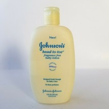 Johnsons Head To Toe Fragrance Free Baby Lotion 9oz Original Formula Yel... - $22.20