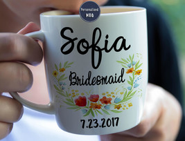 Bridesmaid Mug, Bridesmaid Gift, Chief Bridesmaid Cup, Gift for Bridesmaid, Maid - £11.75 GBP
