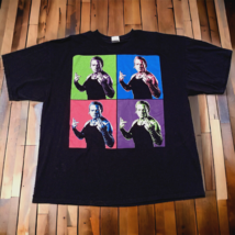 Jeff Hardy TNA Impact Wrestling  Gildan Heavy Cotton T-Shirt Color Block... - £56.41 GBP