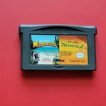 Madagascar &amp; Shrek 2:  2 in 1 Fun Pack Nintendo Game Boy Advance Authentic Works - $12.17