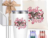 Mothers Day Gifts for Mom Wife- Best Mom Ever Tumbler &amp; Tote Bag Gift Bo... - £28.59 GBP