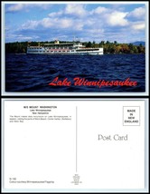 NEW HAMPSHIRE Postcard-Lake Winnipesauke, MS Mount Washington Excursion Boat S11 - £3.09 GBP