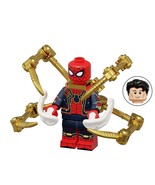Spider-Man Iron Spider Suit Minifigures Marvel Avengers Superhero - $5.41 CAD