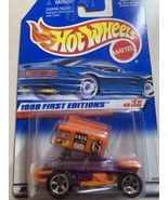 Hot Wheels 1998 First Editions #2 Of 40 slide Out Orange Rt Man - €12,72 EUR