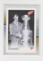 2017 Canada Post Detroit Red Wings Gordie Howe $1.80 Stamp - $4.99