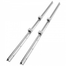 Linear Guide Rail Set, SBR16 1500mm, 2 PCS 59 in/1500 mm SBR16 Guide Rails a... - $106.04