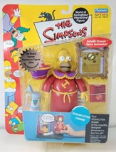 The Simpsons World Of Springfield Stone Cutter Homer Playmates Interactive Fig - $24.02