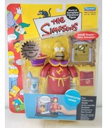 The Simpsons World Of Springfield Stone Cutter Homer Playmates Interacti... - $32.57 CAD