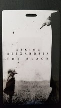 ASKING ALEXANDRIA - ORIGINAL 2015 THE BLACK TOUR LAMINATE BACKSTAGE PASS - $90.00