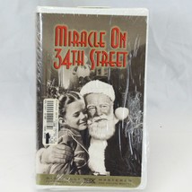 Miracle on 34th Street VHS Black And White 50th Anniversary Edition SEALED - $58.79