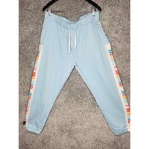 Women&#39;s Disney Magic Size 1X Jogger Sweat Pants Light Blue With Tags - £15.88 GBP