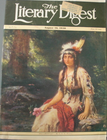 The Literary Digest, August 16, 1930, Volume 106, No. 7. Whole No. 2104,... - $25.00
