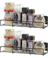 2 Pack Magnetic Spice Rack Organizer,Super Strong Magnetic Shelf, Perfec... - £11.49 GBP
