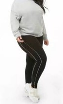 Talla Grande Negro Básico Yoga Leggings Activewear Pantalones Talla 2X Nwt - £10.33 GBP