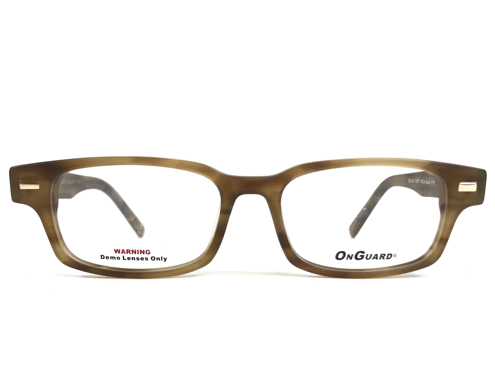 OnGuard Safety Eyeglasses Frames OG-014 TORT 3118 Matte Brown Tortoise 5... - $49.49