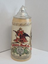 Budweiser, Lidded Stein, J Series, Limited Edition IV, 1988, Vintage, Brazil - £22.06 GBP