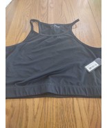 Outfitt Size XL Black Women&#39;s High Neck Sports Bra - $47.07 CAD