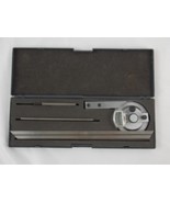 Universal Bevel Protractor w/Case Machinist Tool - $648.75 MXN