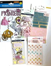 Scrapbooking Stickers Princess &amp; Tooth Fairy 4 Pack Lot Embellishments - $10.00