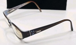 Coach Oval Eyeglasses Dragonfly Temples Annabel 530 Brown 52 15 135 PART... - $271.46 MXN