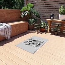 Durable Non-Slip Outdoor Rug for Patio or Porch, Made from Polyester Che... - £33.98 GBP+