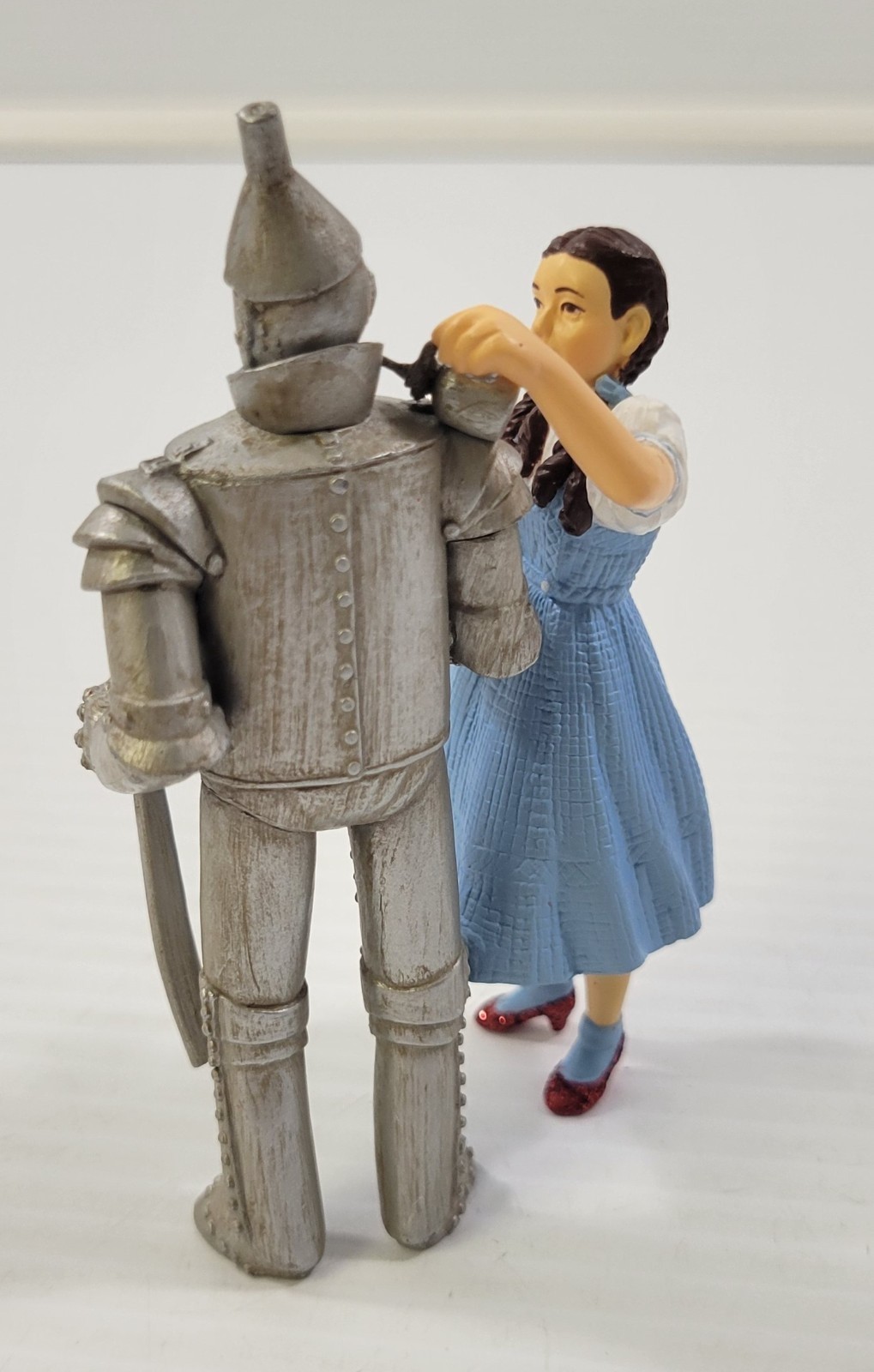 P) 2003 Hallmark Keepsake Wizard of Oz Dorothy and Tin Man Christmas Ornament Item image 11