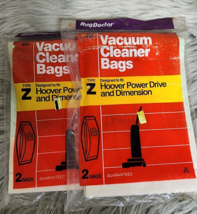 Rug Doctor Type Z Hoover Power Drive and Dimension Vacuum Cleaner Bags (4) - $9.89
