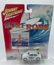 Johnny Lightning Surf Rods 1966 Volkswagen Beetle Newport Rebels Playing... - $9.49