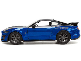 2020 Ford Mustang Shelby GT500 Blue Black Toyo Tires Bigtime Muscle Series 1/24 - £29.84 GBP