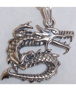 Dragon silver pendant - $32.00