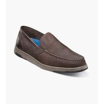 Nunn Bush Luca Moc Toe Venetian Slip On Shoes Leather Brown 85173-200 image 3