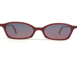 Vintage La Eyeworks Sole BINGO 295 Lucido Rosso Montatura con Viola Lenti - $69.75