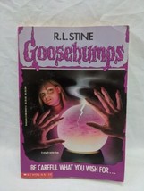 Goosebumps #12 Be Careful What You Wish For R. L. Stine 9th Edition Book - £19.45 GBP
