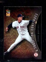 2001 Topps A Tradition Continues #TRC14 Pedro Martinez Nmmt Red Sox Hof - £4.20 GBP