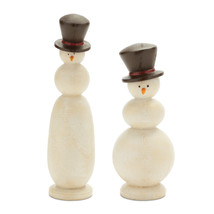 Modern Snowman Figurine (Set of 2) - $964.98 MXN
