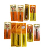 Hoppe&#39;s Lot Of Gun 10 Cleaning Swabs &amp; Bronze Brushes Multi Caliber Rifl... - $365.67 MXN