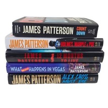 Lot 5 Books Hardcover James Patterson Alex Cross Must Die, Count Down, 12 Months - £9.58 GBP