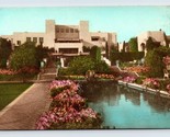 Samarkind Persian Hotel Santa Barbara CA Hand Colored Albertype Postcard M4 - $3.05