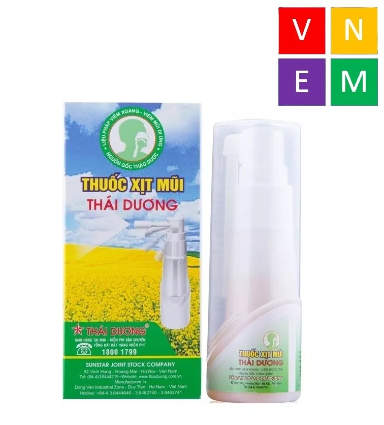 Turmeric Nasal Spray Thai Duong, Curcuma Longa Extract 20mL - €24,85 EUR