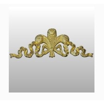 Vintage Solid Brass Bow Swag Wall Hangings - £19.64 GBP