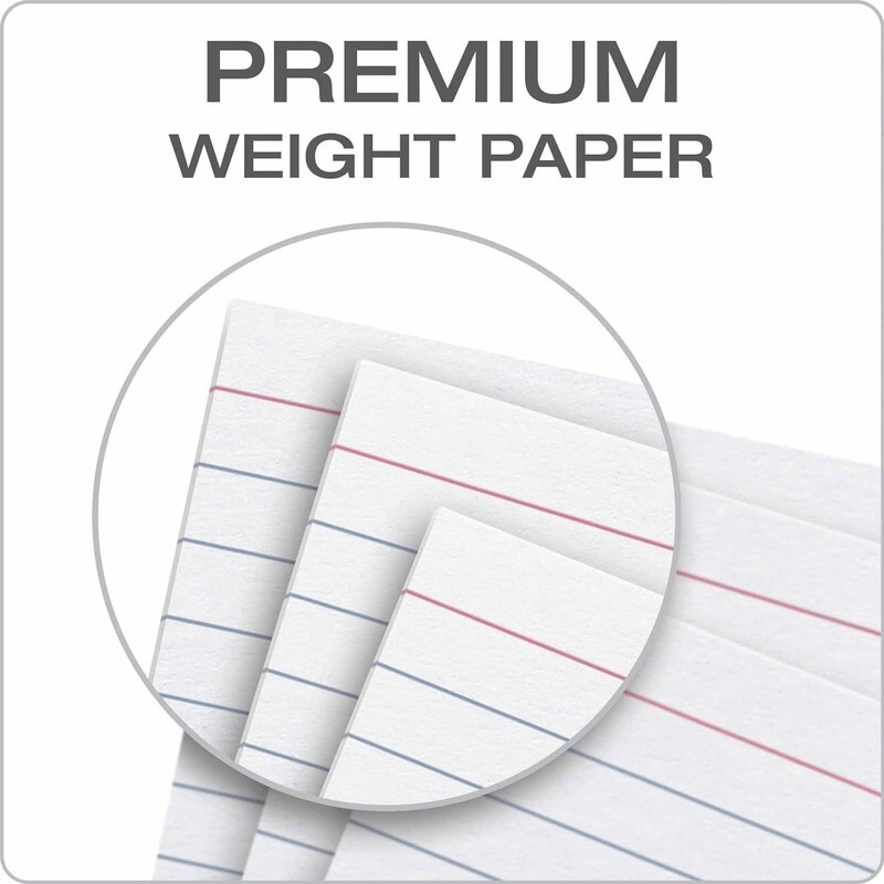 31EE Ruled Index Cards, 3" X 5", White, 1,000 Cards (10 Packs of 100) (31) Item image 5